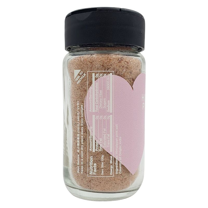 Himalayan Pink Salt Fine (Bottle) - 100g