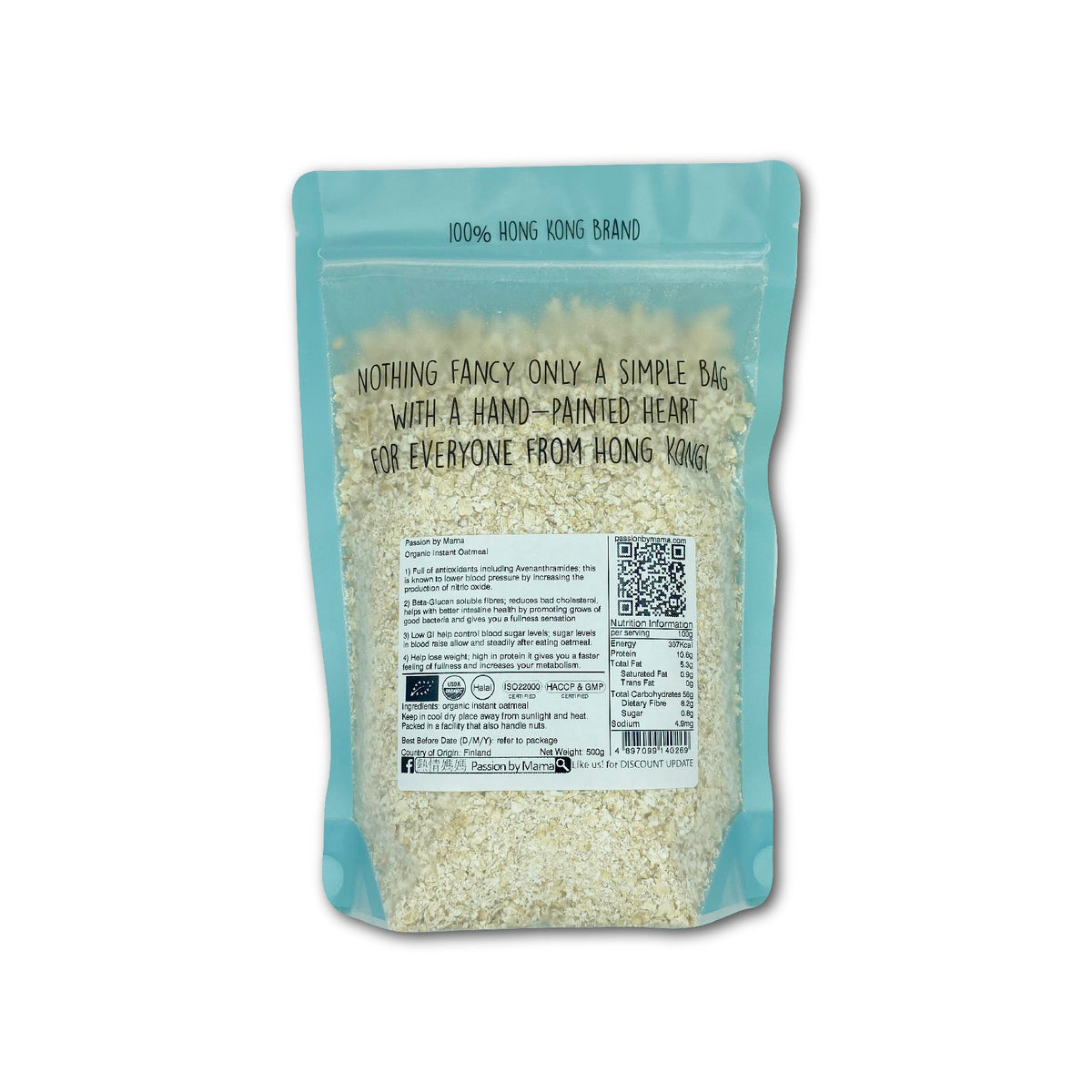 Organic Instant Oatmeal