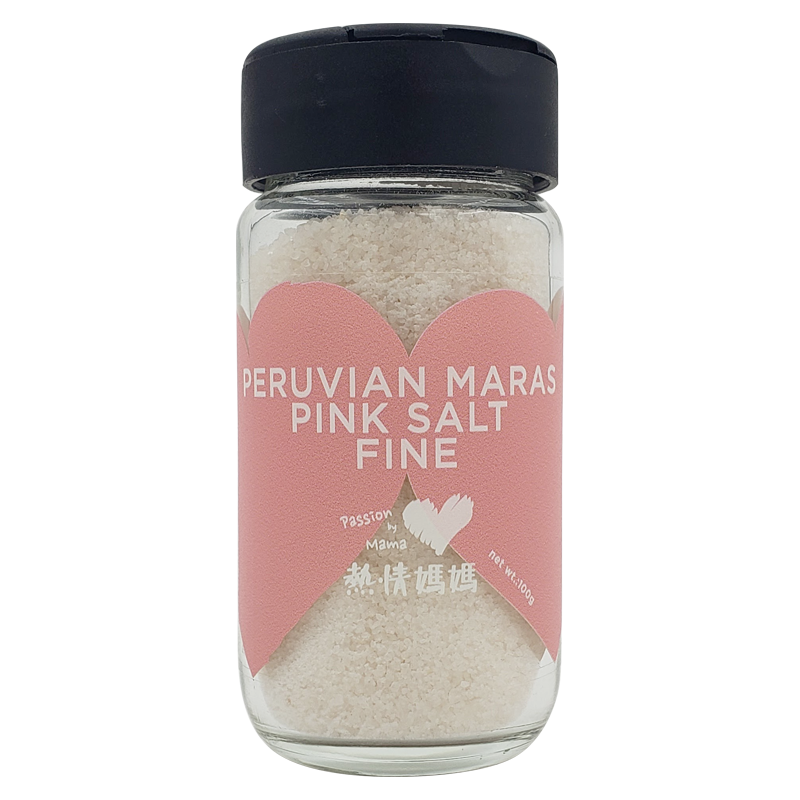 Maras Peruvian Pink Salt Fine (Bottle) - 100g