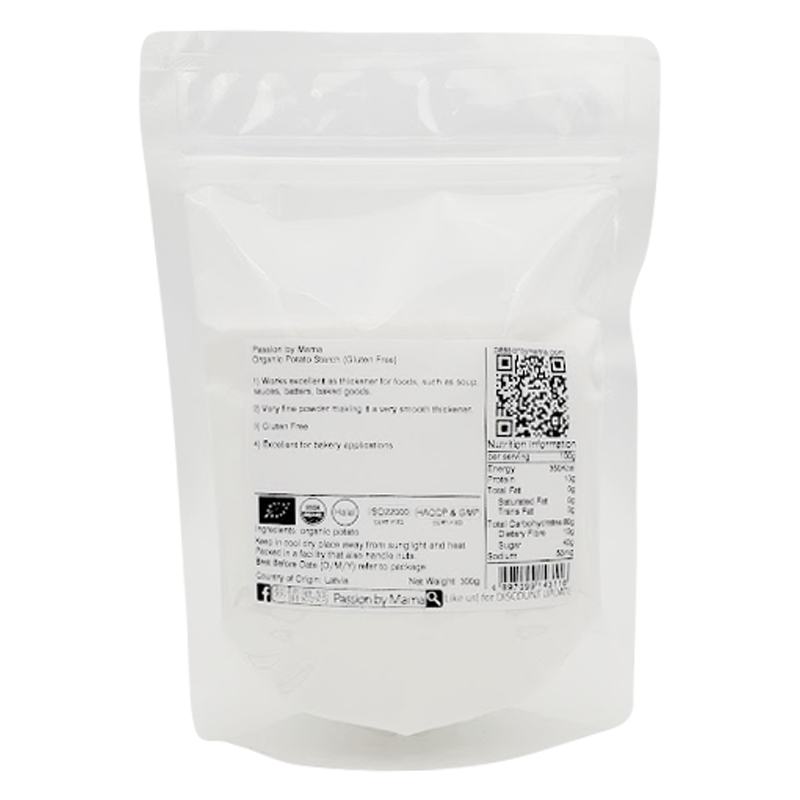 Organic Potato Starch (Gluten Free)