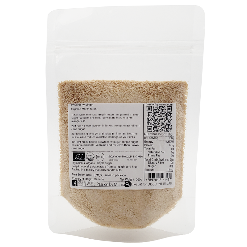 Organic Maple Sugar