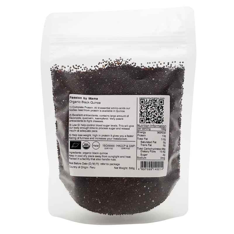 Organic Black Quinoa