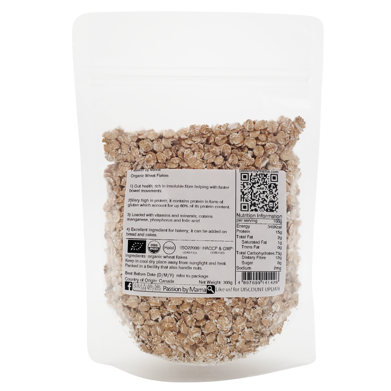 Organic Wheat Flakes