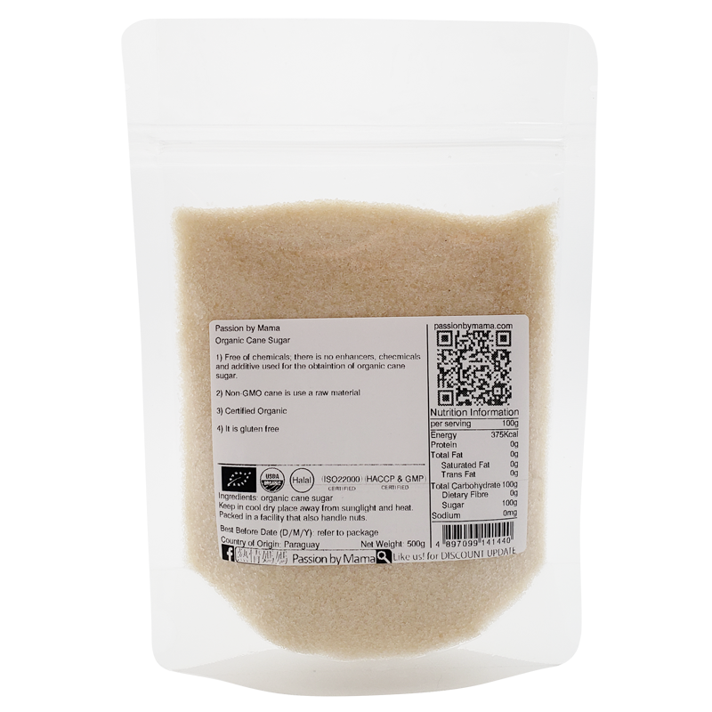 Organic Cane Sugar